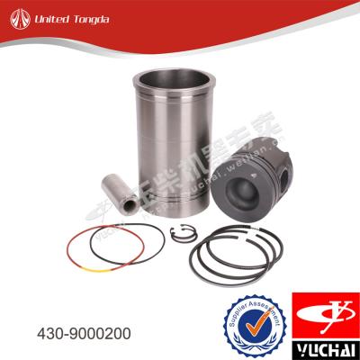 Yuchai YC6B engine cylinder kit, piston kit 430-9000200