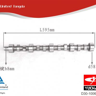 Yuchai engine camshaft D30-1006001