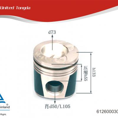 Weichai Piston 612600030009