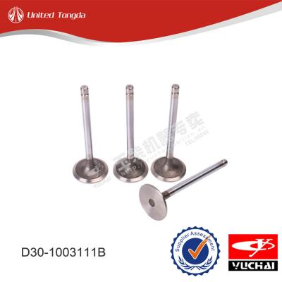 Yuchai intake valve D30-1003111B