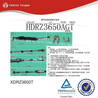 CHENGLONG DONGFENG Selector flexible shaft assembly XDRZ3600T