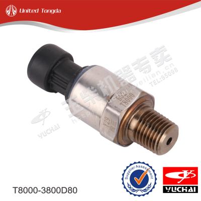 Yuchai oil pressure sensor T8000-3800D80
