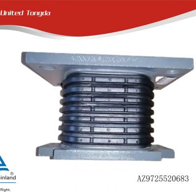 HOWO Suspension rubber bearing assembly AZ9725520683