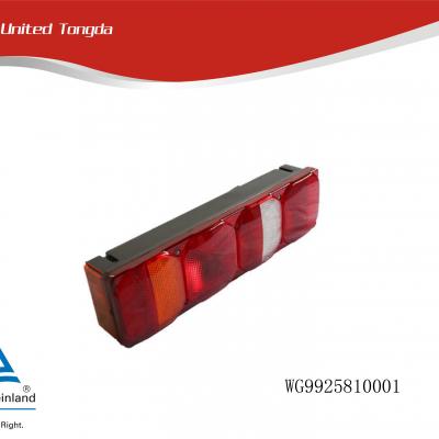 HOWO Left 7-function combination rear lights with side marker lights WG9925810001